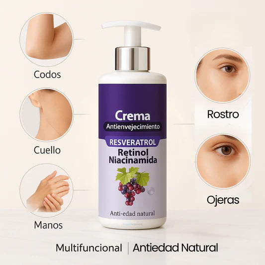 Crema Rejuvenecedora de Resveratrol