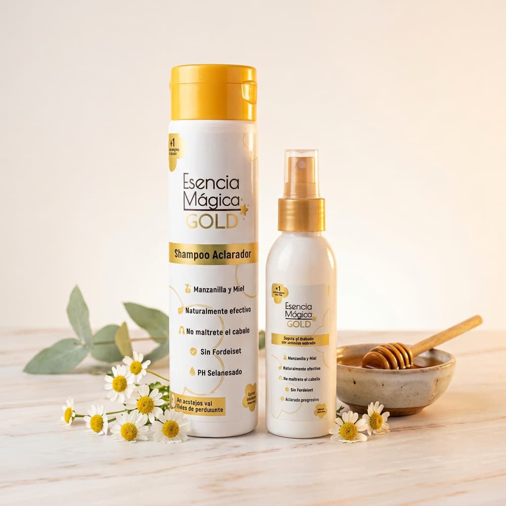 Kit Gold Esencia Aclaradora Kids