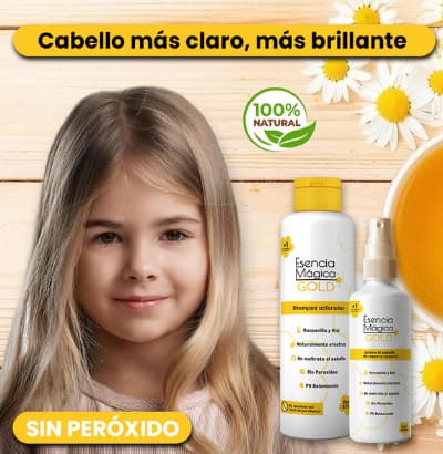 Kit Gold Esencia Aclaradora Kids